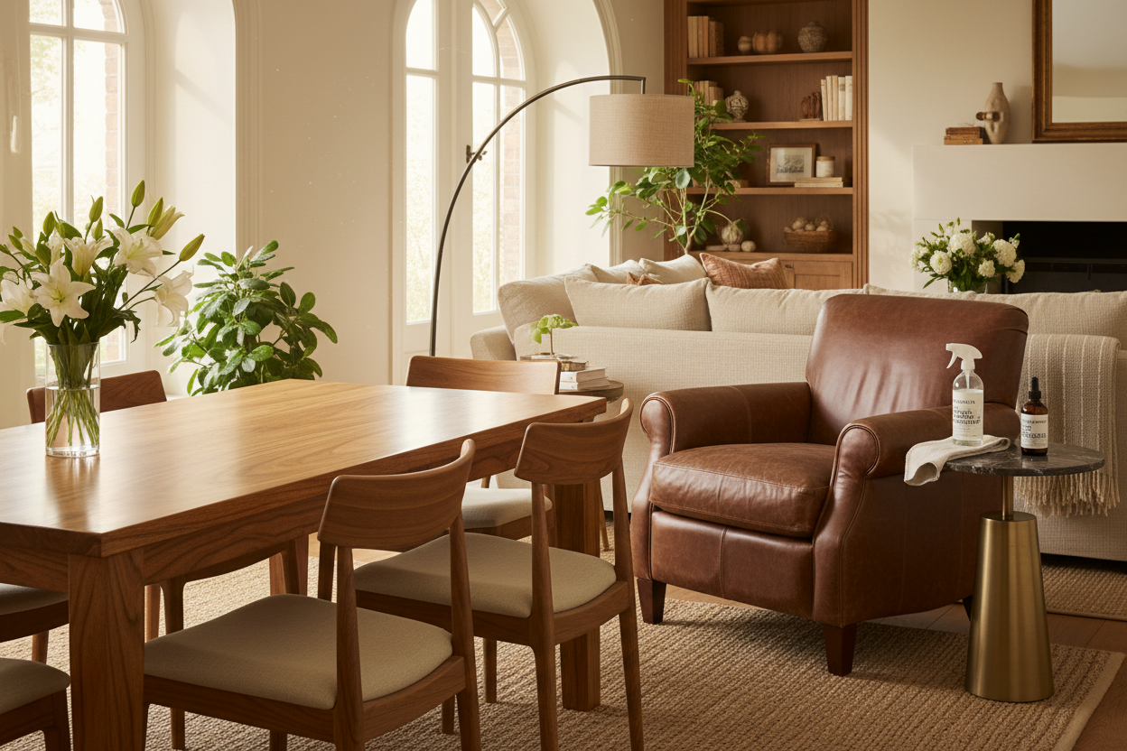 Entretien Mobilier : Guide Complet par Matériau